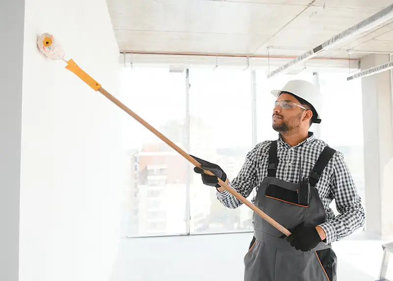 maintenance contractor painting interior apartment wall portland oregon